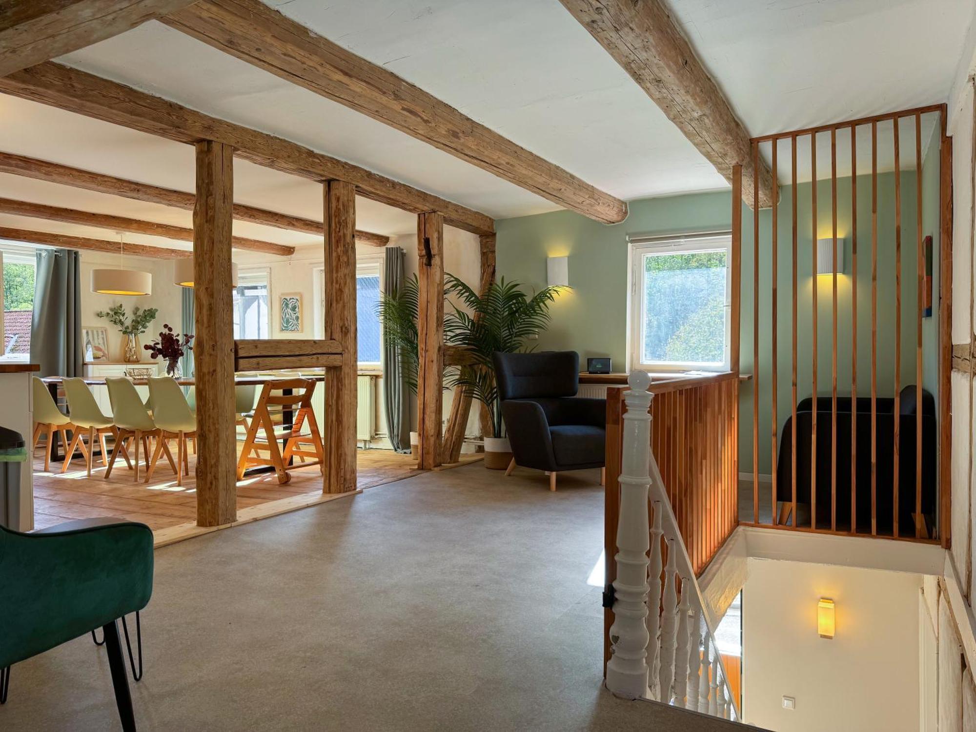 Haus Ludwig - Saniertes Fachwerkhaus Im Harz - 12 Personen Villa ทาเลอ ภายนอก รูปภาพ